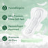 Large Sanitary Pads with Certified Organic Cotton Cover 14s